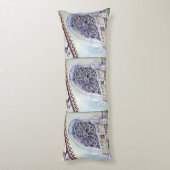 Moment in Boedapest Lichaamskussen (Achterkant (Verticaal))