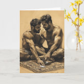 Moment intime d'un jeu de cartes (Fleur jaune)