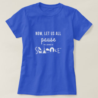 Moment van Science Blue T-Shirt