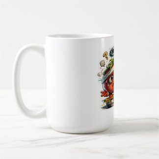 Momenteel aan het bufferen Funny Retro Introvert G Koffiemok