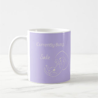 Momenteel Bezig Labrador Retriever Aangepaste Hond Koffiemok
