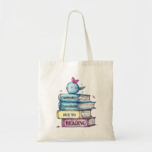 Momenteel niet beschikbaar (lezen) boodschappentas tote bag