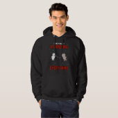 Momenteel vermijden van alles Humor Graphic Hoodie (Voorkant volledig)