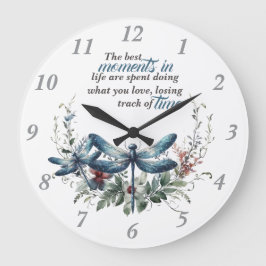 Momenten in de tijd grote klok