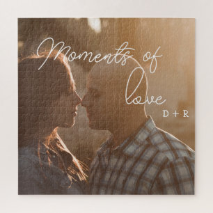 Momenten van liefde, verliefd koppel legpuzzel