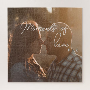 Momenten van liefde, verliefd koppel legpuzzel