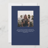 Momenten vastleggen Afstuderen foto aankondigingen (Achterkant)