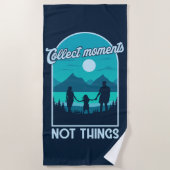 Momenten verzamelen strandlaken (Voorkant)