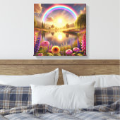 Moments chéris sur toile Premium (Insitu(Chambre))