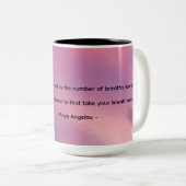 Moments coffee mug with cloud background (Devant droit)