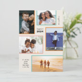 Moments colorés Carte photo de vacances (Debout devant)