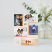 Moments colorés Carte postale photo de vacances (Debout devant)