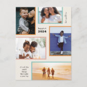 Moments colorés Carte postale photo de vacances (Devant)