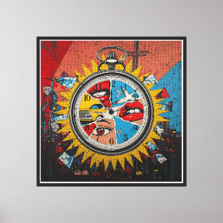 Moments dans le temps — Toile contemporaine d'art
