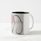 Moments de battement de coeur : Stethoscope et Mug (Devant droit)