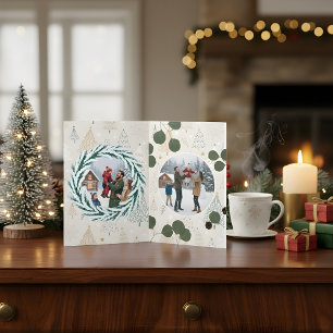 Moments de famille en hiver – Carte d'invitation e