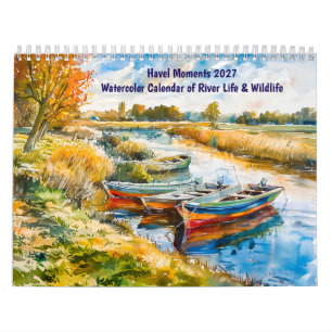 Moments de Havel – Calendrier aquarelle de la rivi
