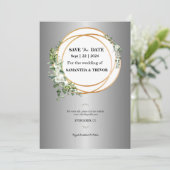 Moments Dorés : Notre Faire-Part de Save the Date (Debout devant)