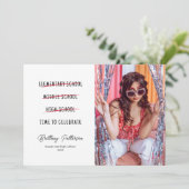 Moments marquants Photo Graduation Invitation (Debout devant)