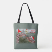 Moments Mistletoe partout sur le sac d'impression (Dos)