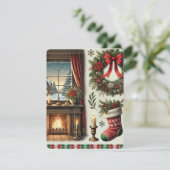 Moments Murugi Christma Invitations Cartes (Debout devant)