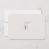 Moments simples Options de dîner beige RSVP arrond (Dos)