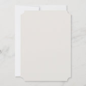 Moments simples Parents Ticket Stem Invitation (Dos)