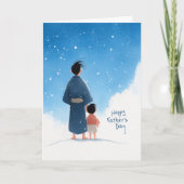 Moments tranquilles ensemble Carte de fête du Père (Devant)