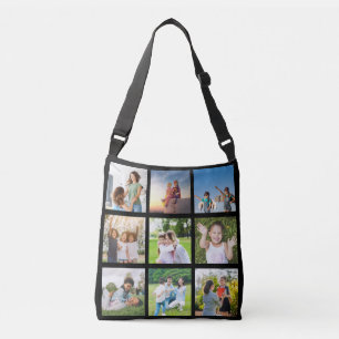Moments Treasured: 9 fotocollage Crossbody Tas