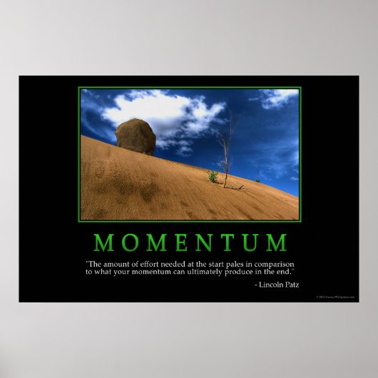 Momentum Poster (Voorkant)