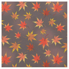 Momiji Pattern - Japanse aple Leaf in herfst Stof