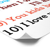 MOMMA A TOUJOURS DIT affiche (Coin)