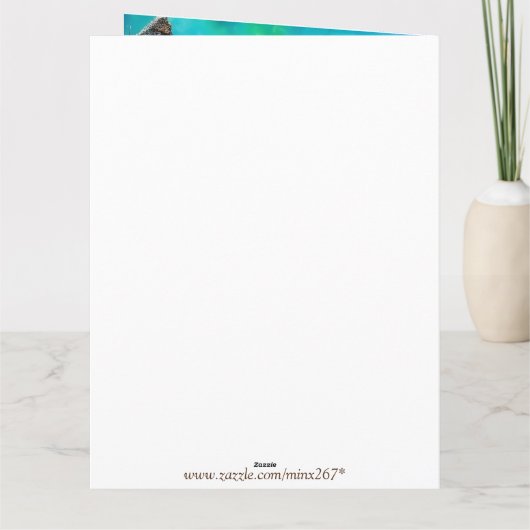 Momma Bear et les petits carte d'anniversaire (Dos)