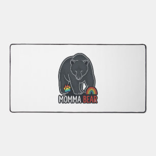 Momma Beer Regenboog Vintage Gravure Shirt Ontwerp Bureaumat
