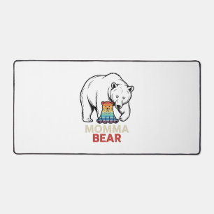 Momma Beer Regenboog Vintage Gravure Shirt Ontwerp Bureaumat