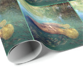 Momma en Baby Manatee inpakpapier (Rol Hoek)