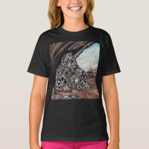 MOMMA- EN CUB SNEEUWKUNDE-kindtop T-shirt