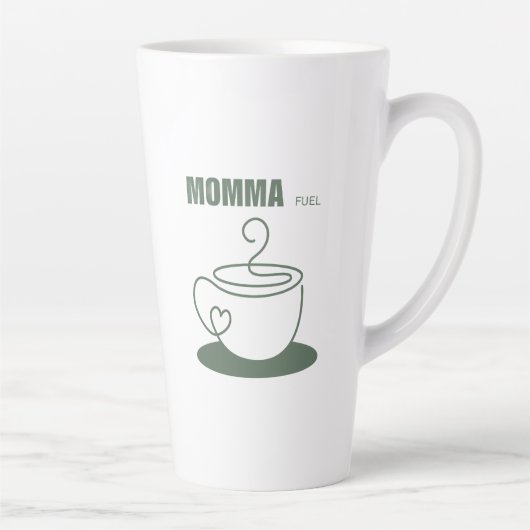 Momma Fuel Mug Latte Mok (Rechts)