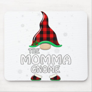 Momma Gnome Buffalo Pset Matching Family Christma Muismat