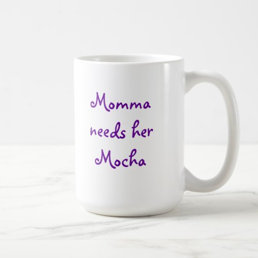 Momma Needs Mocha Koffiemok (Rechts)