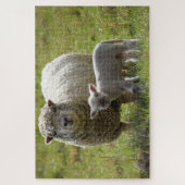Momma's Baby Lamb - 20x30 Legpuzzel (Verticaal)