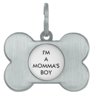 Momma's Boy Huisdieren Naamplaatje
