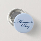 Momma's Boy Ronde Button 3,2 Cm (Voorkant /achterkant)