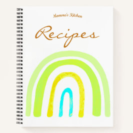 Momma's Kitchen Boho Recipes Notebook Notitieboek