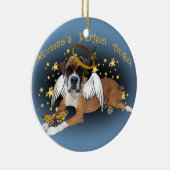 Momma's Perfect Angel Boxer Ornament (Rechts)