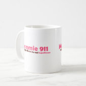 Mommie 911 mok (Voorkant links)