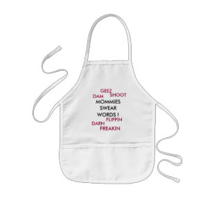 MOMMIE, SCHERM, WOORDEN, babybib Kinder Schort