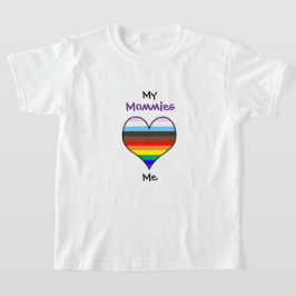 Mommies Rainbow Heart T-shirt