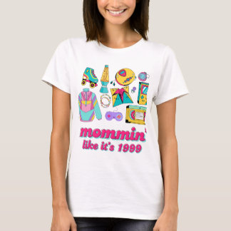 Mommin' Like It's 1999 - Grappig Y2K Mom Gift T-shirt