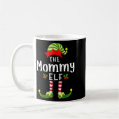 Mommy Christmas Elf Matching Pajama X-mas Party Koffiemok (Links)